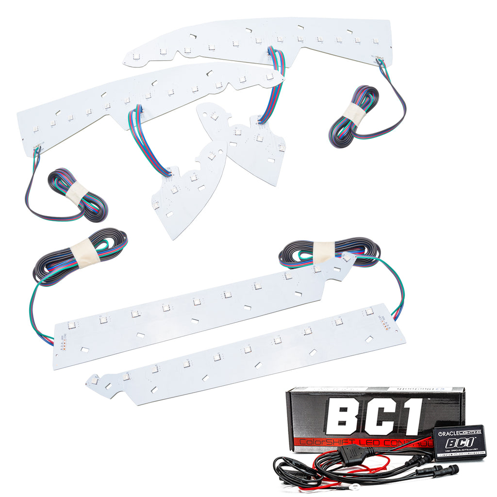 Oracle-14-15-Gmc-Sierra-Headlight-Drl-Upgrade-Kit---Colorshift-W-Bc1-Controller