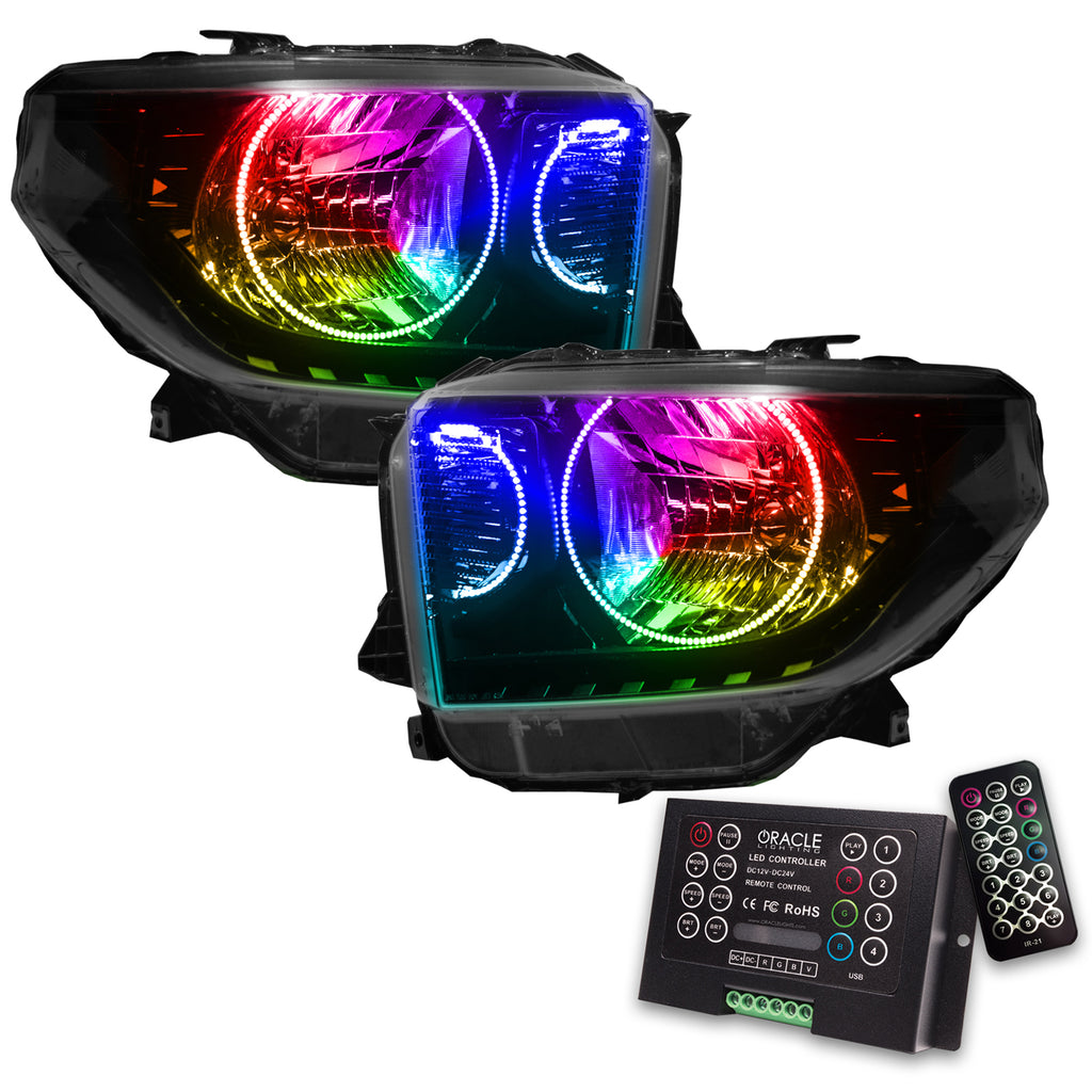 Oracle-14-17-Toyota-Tundra-Smd-Hl---Dual-Halo-Kit---Colorshift-W-2.0-Controller