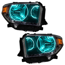Load image into Gallery viewer, Oracle-14-17-Toyota-Tundra-Smd-Hl---Dual-Halo-Kit---Colorshift-W-Bc1-Controller