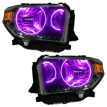 Load image into Gallery viewer, Oracle-14-17-Toyota-Tundra-Smd-Hl---Dual-Halo-Kit---Colorshift-W-Bc1-Controller