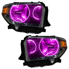 Load image into Gallery viewer, Oracle-14-17-Toyota-Tundra-Smd-Hl---Dual-Halo-Kit---Colorshift-W-Bc1-Controller