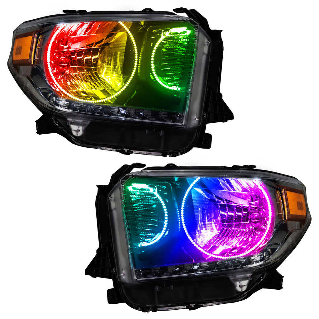 Oracle-14-17-Toyota-Tundra-Smd-Hl---Dual-Halo-Kit---Colorshift-WO-Controller