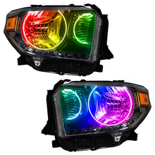 Load image into Gallery viewer, Oracle-14-17-Toyota-Tundra-Smd-Hl---Dual-Halo-Kit---Colorshift-WO-Controller
