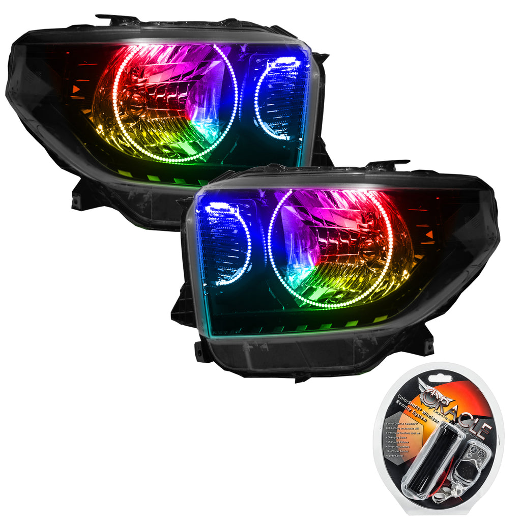 Oracle-14-17-Toyota-Tundra-Smd-Hl---Dual-Halo-Kit---Colorshift