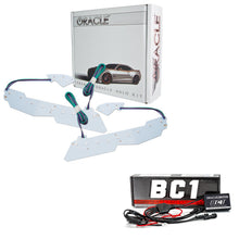 Load image into Gallery viewer, Oracle-14-19-Chevy-Corvette-C7-Headlight-Drl-Upgrade-Kit---Colorshift-W-Bc1-Controller