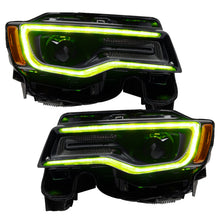 Load image into Gallery viewer, Oracle-14-21-Jeep-Grand-Cherokee-Dynamic-Headlight-Drl-Upgrade-Kit---Colorshift---Dynamic