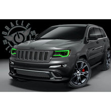 Load image into Gallery viewer, Oracle-14-21-Jeep-Grand-Cherokee-Dynamic-Headlight-Drl-Upgrade-Kit---Colorshift---Dynamic