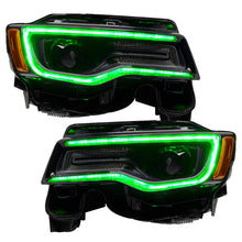 Load image into Gallery viewer, Oracle-14-21-Jeep-Grand-Cherokee-Dynamic-Headlight-Drl-Upgrade-Kit---Colorshift---Dynamic