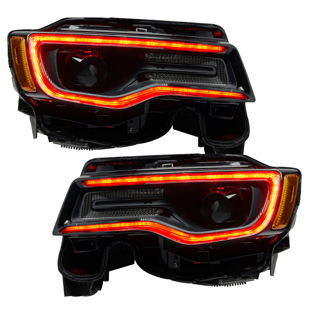 Oracle-14-21-Jeep-Grand-Cherokee-Dynamic-Headlight-Drl-Upgrade-Kit---Colorshift---Dynamic