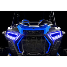 Load image into Gallery viewer, Oracle-14-21-Polaris-Rzr-9001000-Turbo-Dynamic-RgbA-Seq-Turn-Signal-Headlight-Halo-Kit--Colorshift