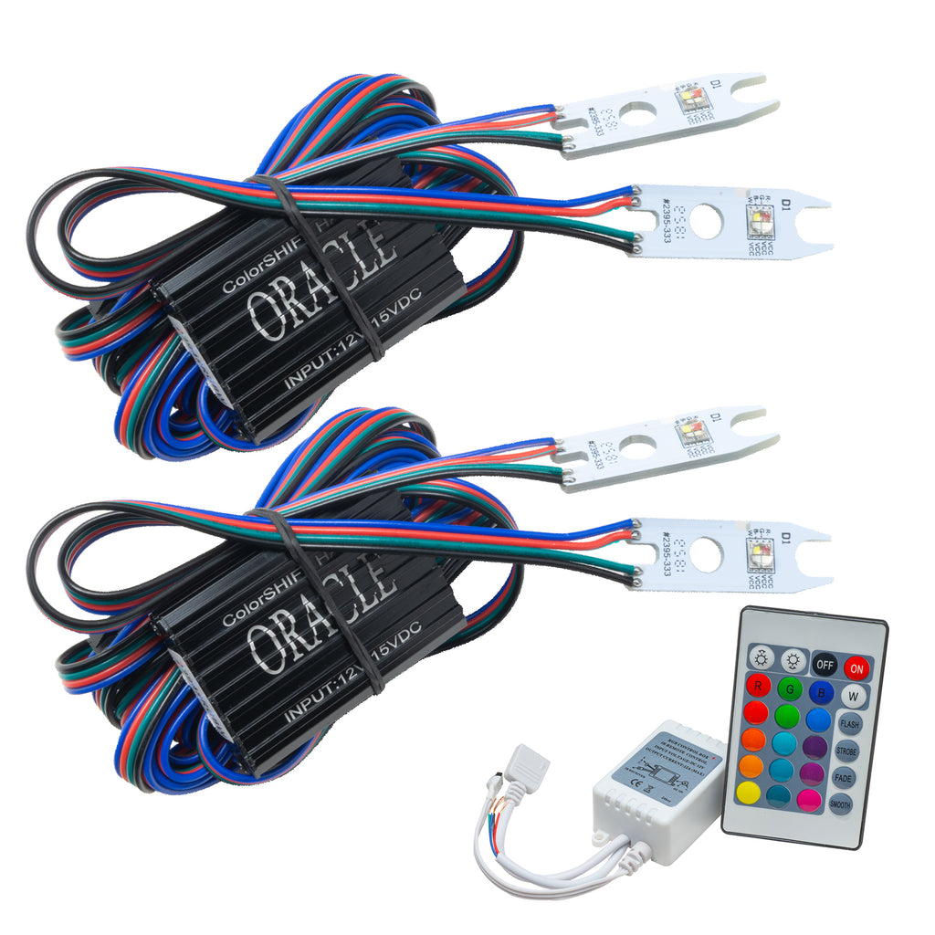 Oracle-15-17-Ford-F-150-Headlight-Drl-Upgrade-Kit---Colorshift-W-Simple-Controller
