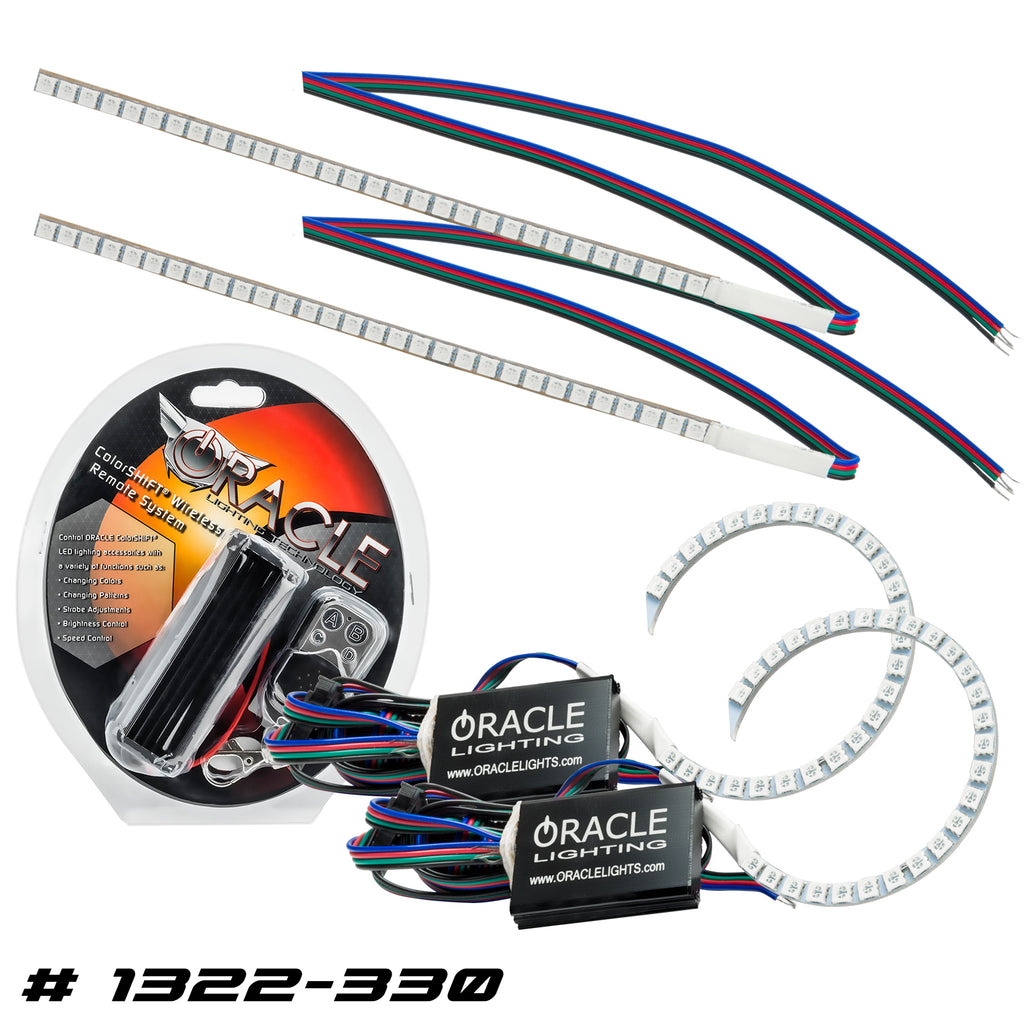 Oracle-15-17-Ford-Focus-RsSt-Drl-Upgrade-W-Halo-Kit---Colorshift