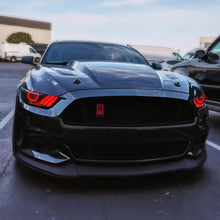 Load image into Gallery viewer, Oracle-15-17-Ford-Mustang-Dynamic-RgbA-Pre-Assembled-Headlights---Black-Edition---Colorshift