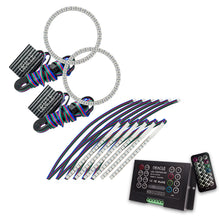 Load image into Gallery viewer, Oracle-15-17-Ford-Mustang-V6GtShelby-Drl-Upgrade-W-Halo-Kit---Colorshift-W-2.0-Controller