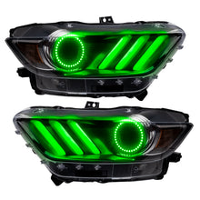 Load image into Gallery viewer, Oracle-15-17-Ford-Mustang-V6GtShelby-Drl-Upgrade-W-Halo-Kit---Colorshift-W-Bc1-Controller