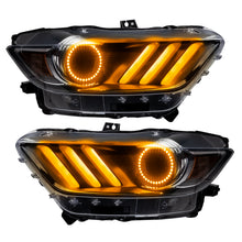 Load image into Gallery viewer, Oracle-15-17-Ford-Mustang-V6GtShelby-Drl-Upgrade-W-Halo-Kit---Colorshift-W-Bc1-Controller
