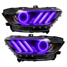 Load image into Gallery viewer, Oracle-15-17-Ford-Mustang-V6GtShelby-Drl-Upgrade-W-Halo-Kit---Colorshift-W-Bc1-Controller