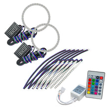 Load image into Gallery viewer, Oracle-15-17-Ford-Mustang-V6GtShelby-Drl-Upgrade-W-Halo-Kit---Colorshift-W-Simple-Controller