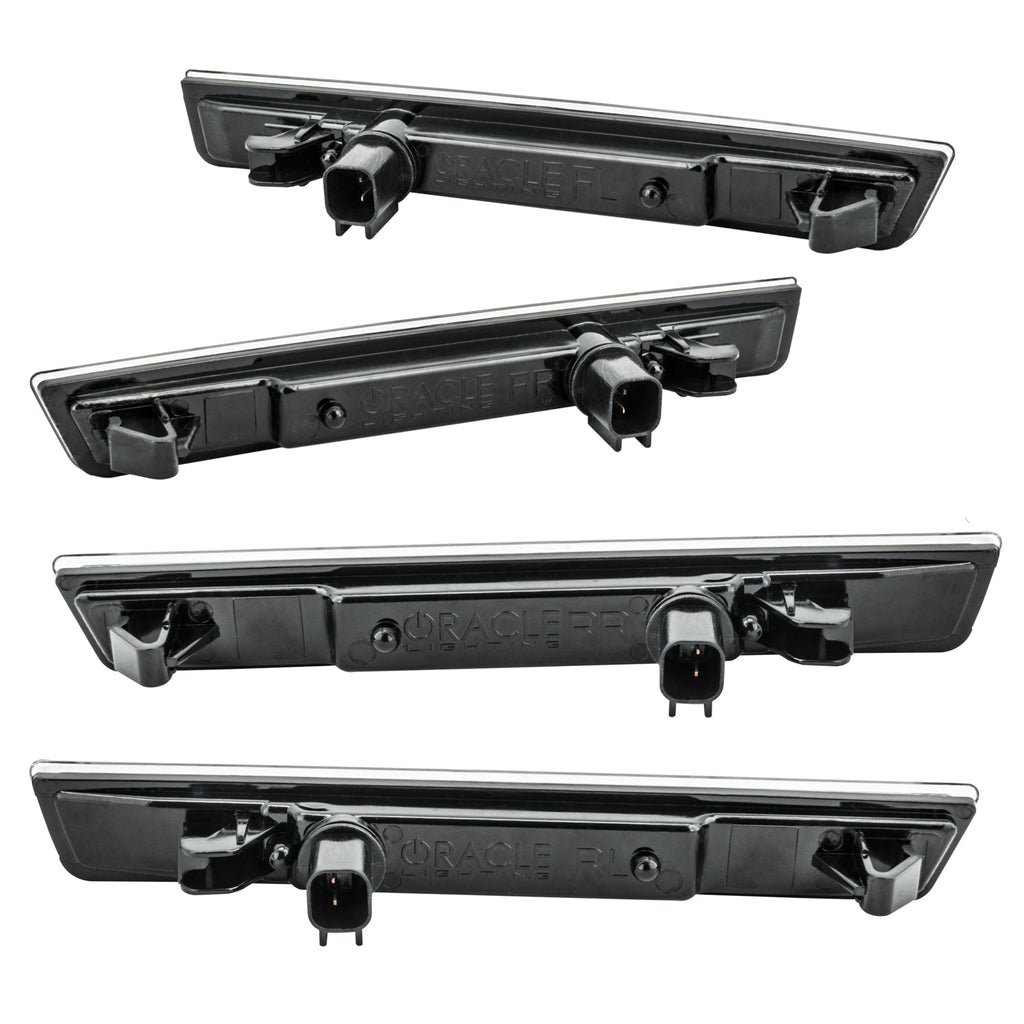 Oracle-15-21-Dodge-Challenger-Concept-Sidemarker-Set---Clear---Billet-Metallic-(Psc)