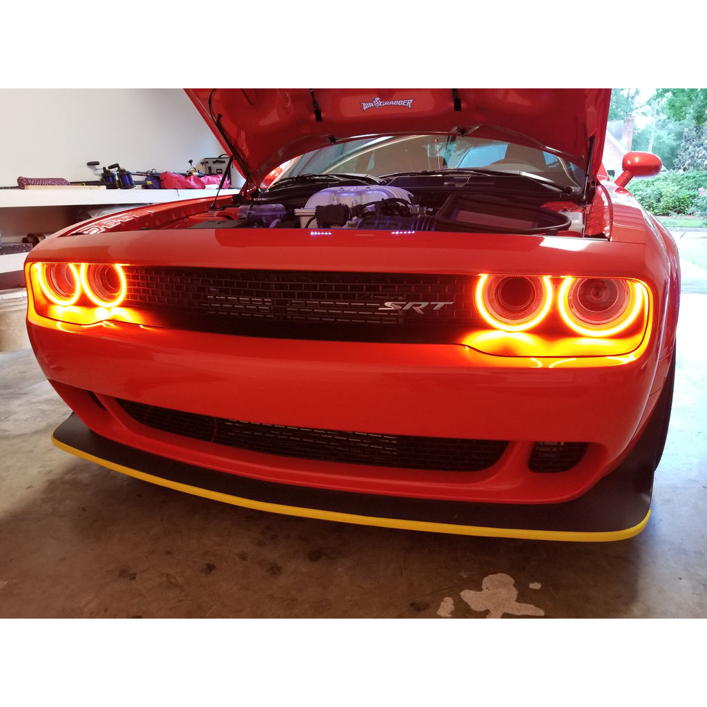 Oracle-15-21-Dodge-Challenger-Dynamic-Surface-Mount-Headlight-Halo-Kit---Colorshift---Dynamic