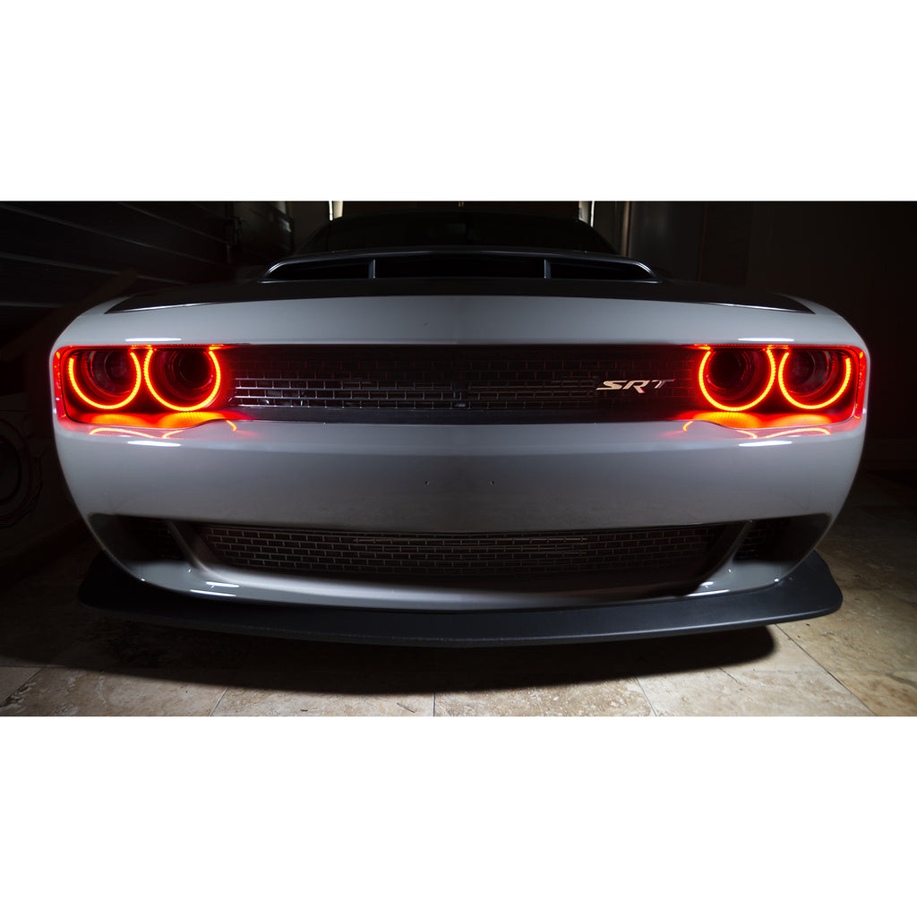 Oracle-15-21-Dodge-Challenger-Dynamic-Surface-Mount-Headlight-Halo-Kit---Colorshift---Dynamic