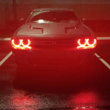 Load image into Gallery viewer, Oracle-15-21-Dodge-Challenger-Dynamic-Surface-Mount-Headlight-Halo-Kit---Colorshift---Dynamic