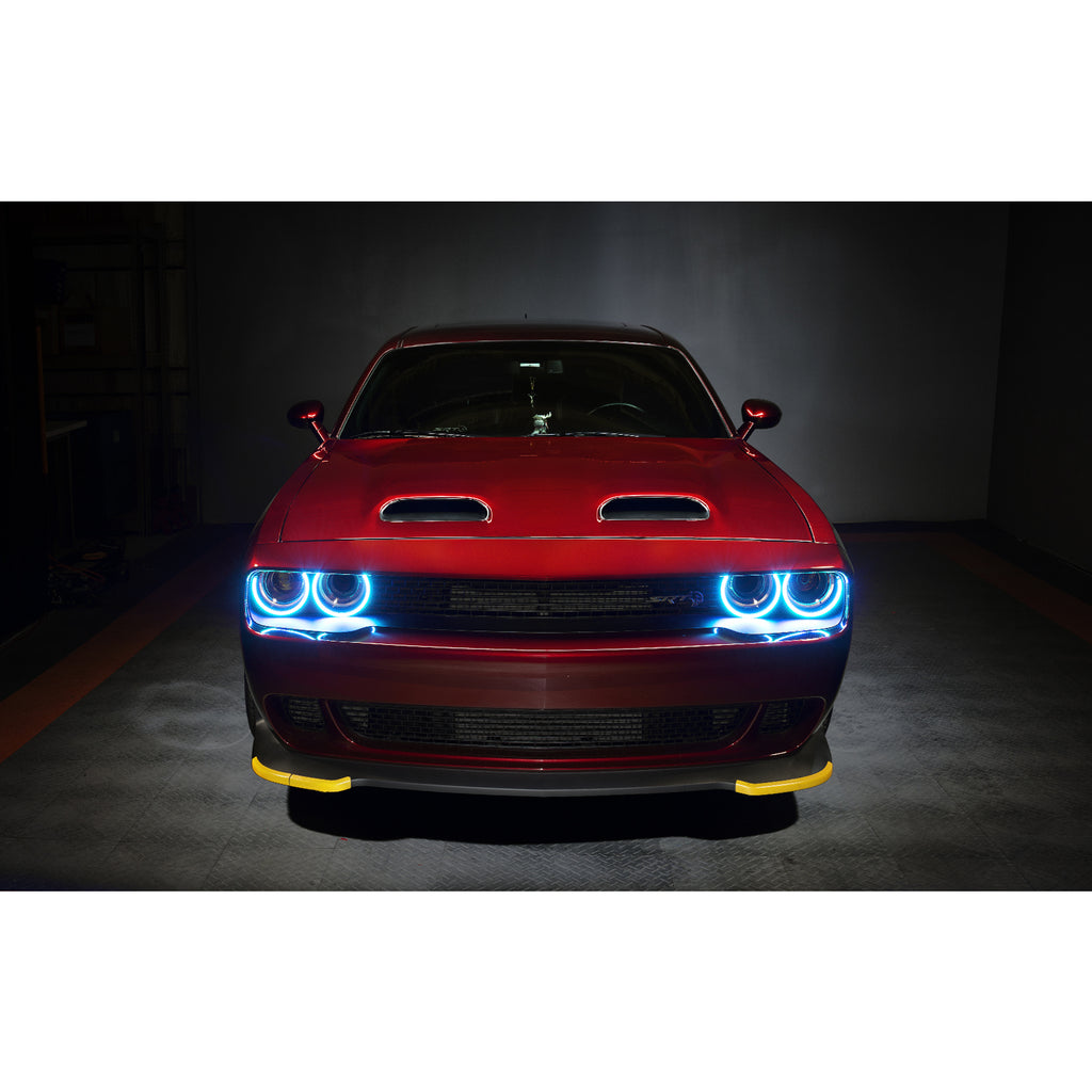 Oracle-15-21-Dodge-Challenger-Dynamic-Surface-Mount-Headlight-Halo-Kit---Colorshift---Dynamic
