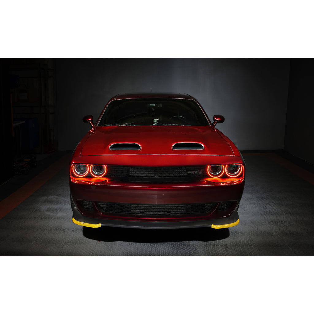 Oracle-15-21-Dodge-Challenger-Dynamic-Surface-Mount-Headlight-Halo-Kit---Colorshift---Dynamic