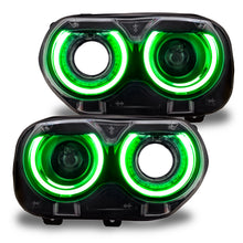 Load image into Gallery viewer, Oracle-15-21-Dodge-Challenger-RgbW-Headlight-Drl-Upgrade-Kit---Colorshift