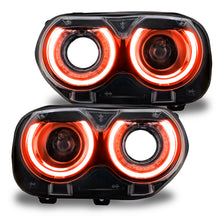 Load image into Gallery viewer, Oracle-15-21-Dodge-Challenger-RgbW-Headlight-Drl-Upgrade-Kit---Colorshift