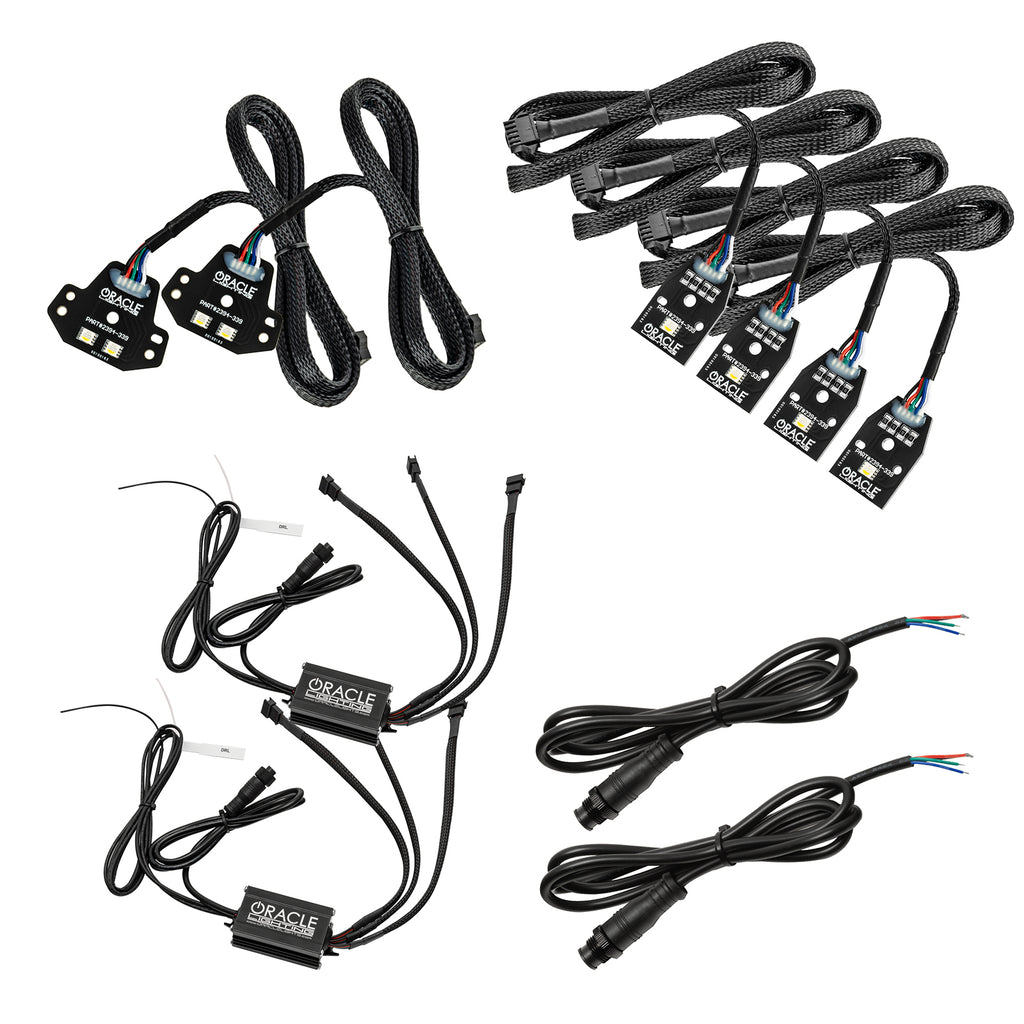 Oracle-15-21-Dodge-Charger-RgbW-Headlight-Drl-Upgrade-Kit---ColorshiftW