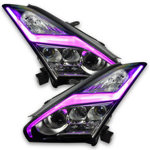 Load image into Gallery viewer, Oracle-15-21-Nissan-Gt-R-RgbW-Lightning-Bolt-Headlight-Drl-Upgrade-Kit-Colorshift-W-Bc1-Controller