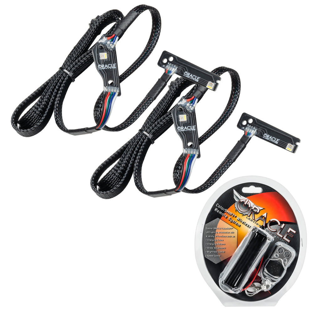Oracle-15-21-Nissan-Gt-R-RgbW-(Lightning-Bolt)-Headlight-Drl-Upgrade-Kit---Colorshift