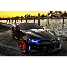 Load image into Gallery viewer, Oracle-16-18-Chevrolet-Camaro-Backlit-Fog-Light-Drl-Upgrade-Kit---Colorshift