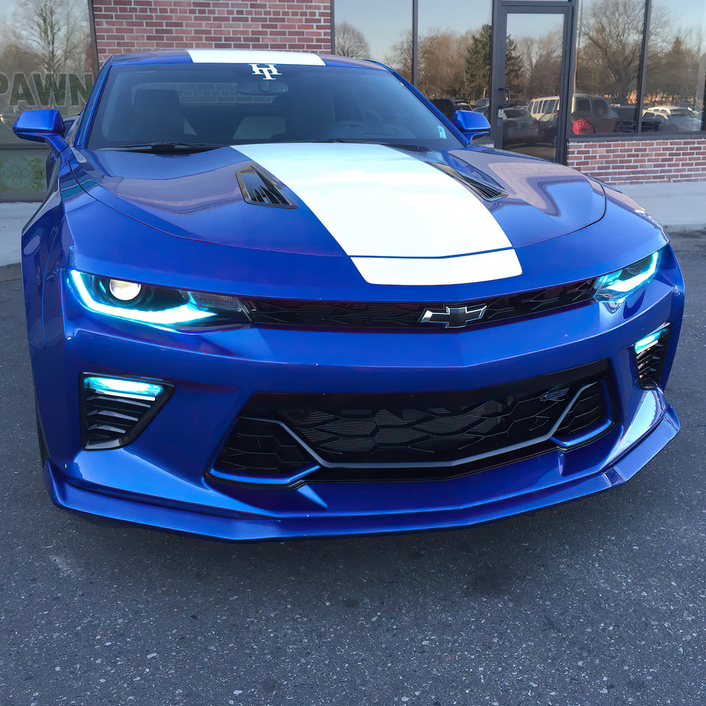 Oracle-16-18-Chevrolet-Camaro-RgbW-Headlight-Drl-Upgrade-Kit---Colorshift