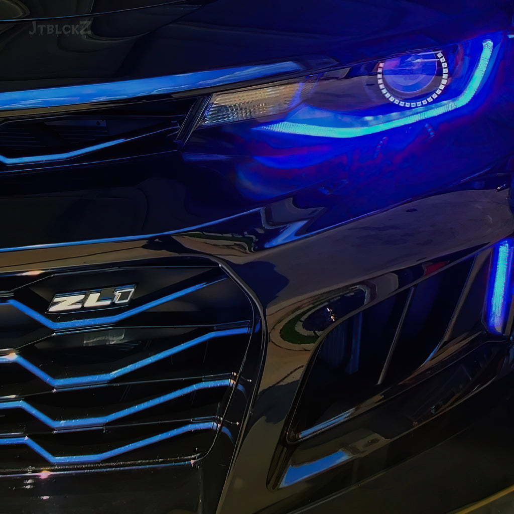 Oracle-16-18-Chevrolet-Camaro-RgbW-Headlight-Drl-Upgrade-Kit---Colorshift