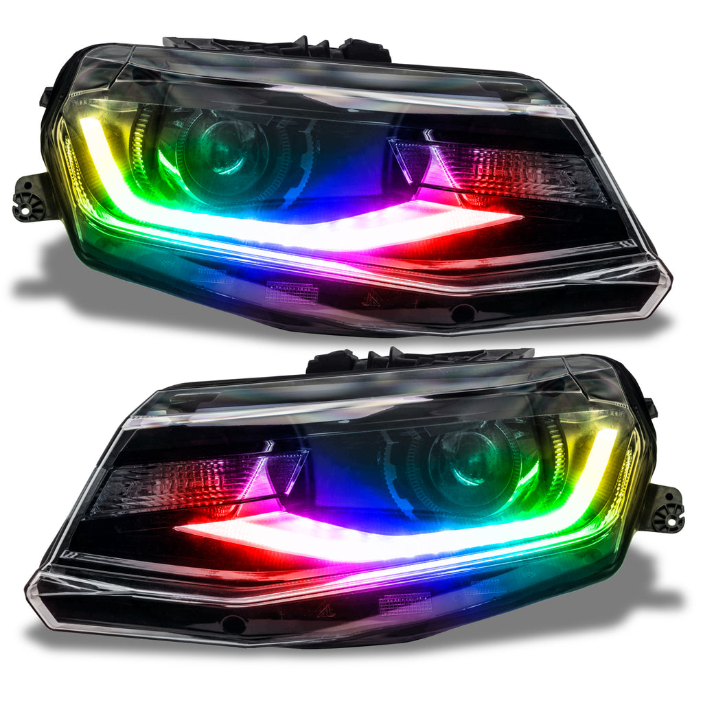 Oracle-16-18-Chevy-Camaro-Dynamic-Headlight-Drl-Upgrade-Kit---Colorshift---Dynamic