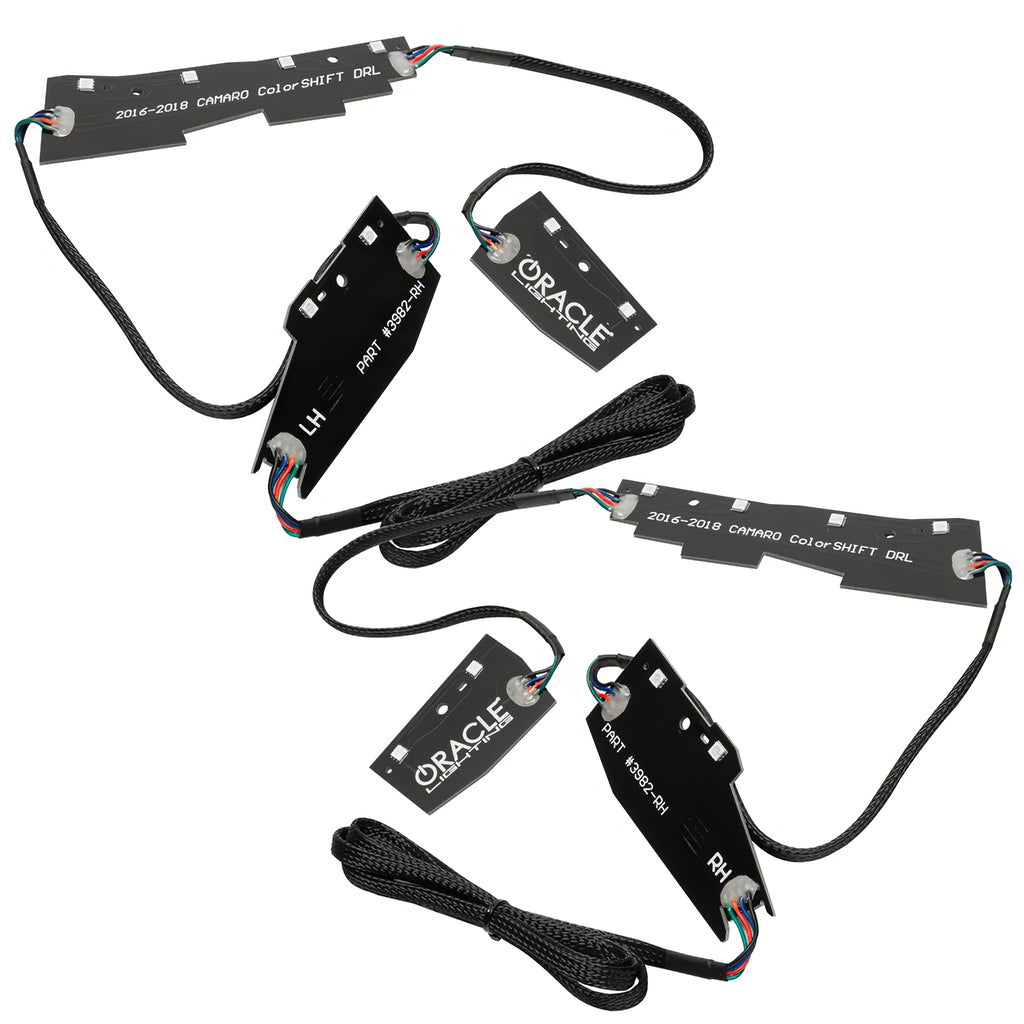Oracle-16-18-Chevy-Camaro-RgbW-Headlight-Drl-Upgrade-Kit---Colorshift-WO-Controller