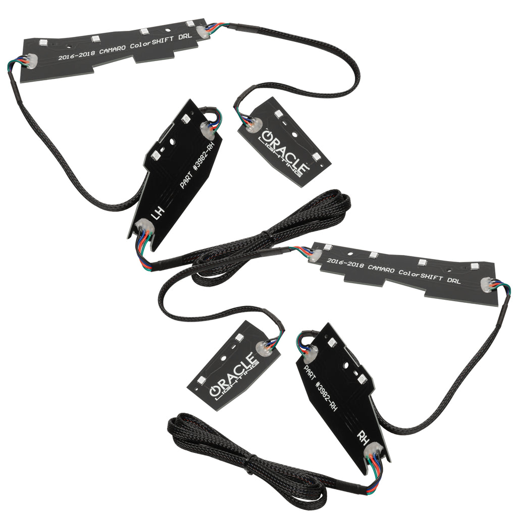 Oracle-16-18-Chevy-Camaro-RgbW-Headlight-Drl-Upgrade-Kit---Colorshift-WO-Controller