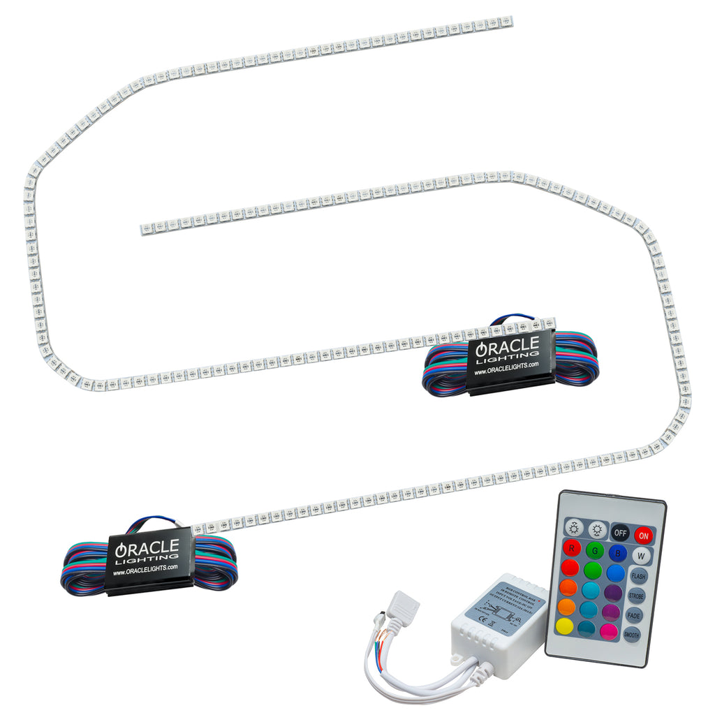 Oracle-16-18-Gmc-Sierra-Headlight-Drl-Upgrade-Kit---Colorshift-W-Simple-Controller
