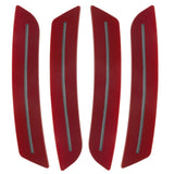 Oracle Lighting 9900-G7E-C Concept Sidemarker Set, Clear, Garnet Red Tintcoat (G7E)