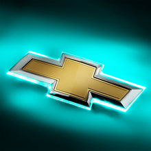 Load image into Gallery viewer, Oracle-16-19-Chevrolet-Camaro-Illuminated-Bowtie---Dual-Intensity---Aqua