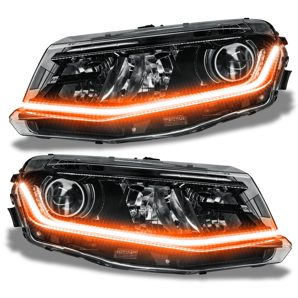 Oracle-16-21-Chevy-Camaro-Surface-Mount-Drl-Modules---Colorshift-W-Bc1-Controller