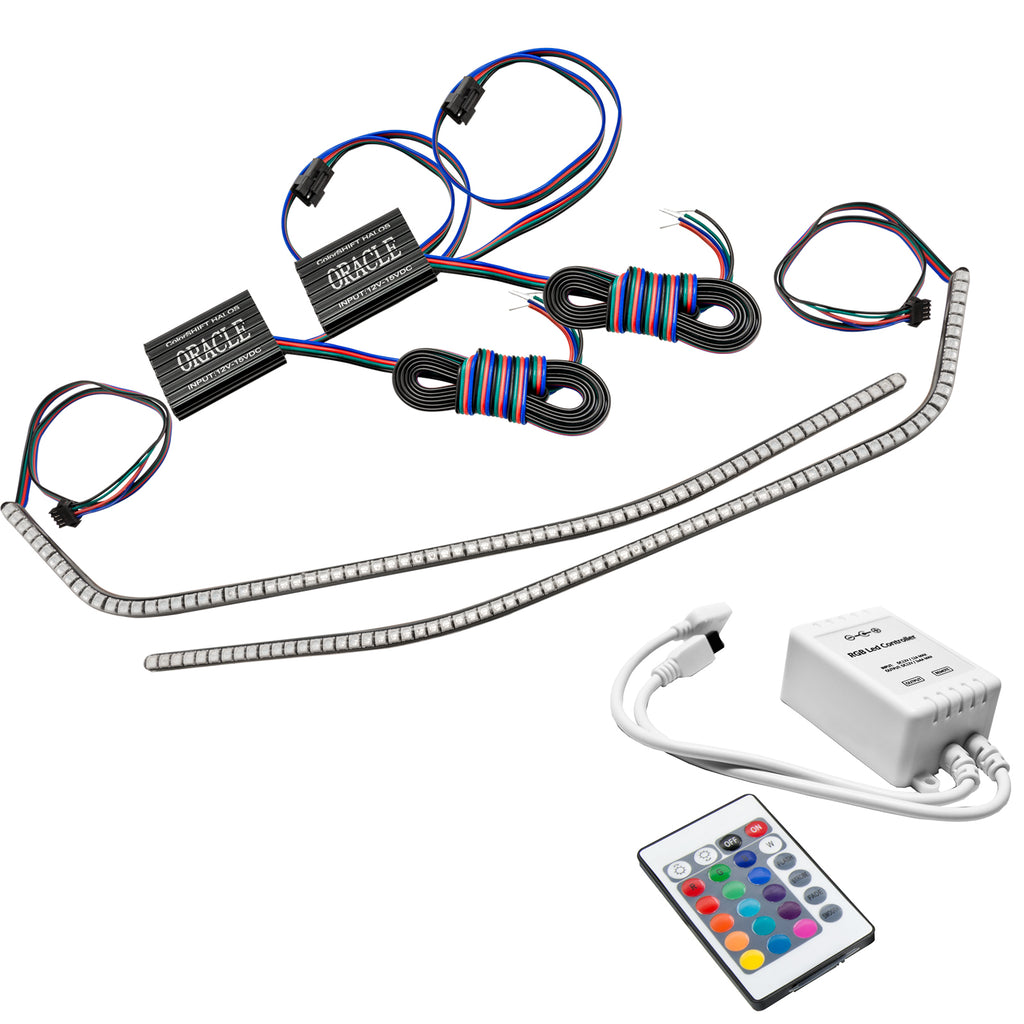 Oracle-16-21-Chevy-Camaro-Surface-Mount-Drl-Modules---Colorshift-W-Simple-Controller