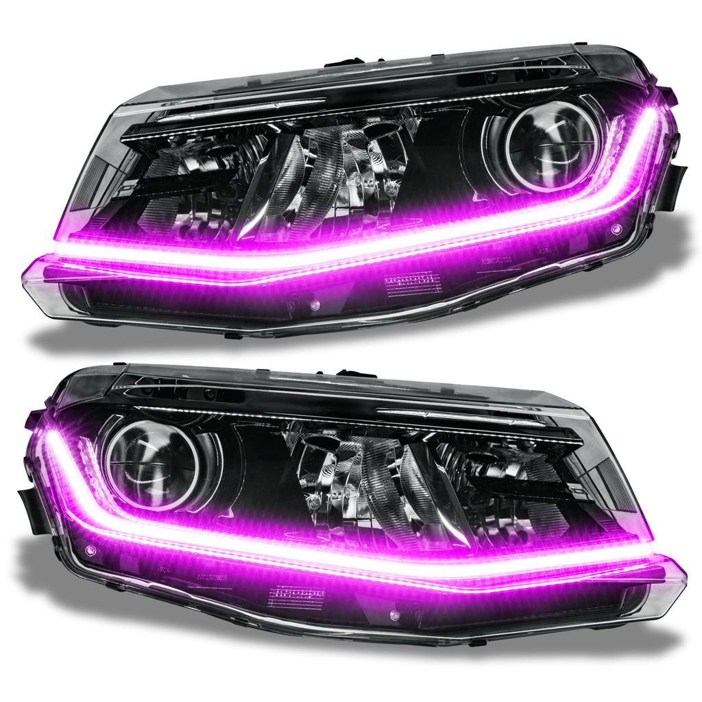 Oracle-16-21-Chevy-Camaro-Surface-Mount-Drl-Modules---Colorshift-W-Simple-Controller