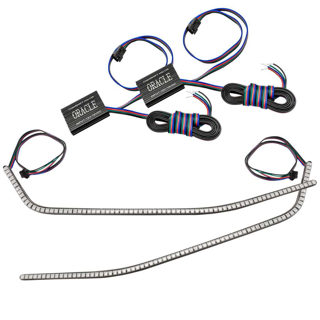 Oracle-16-21-Chevy-Camaro-Surface-Mount-Drl-Modules---Colorshift-WO-Controller