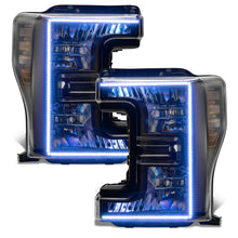 Load image into Gallery viewer, Oracle-17-19-Ford-F-250-Sd-Dynamic-Pre-Assembled-Headlights---Halogen---Black-Edition---Colorshift