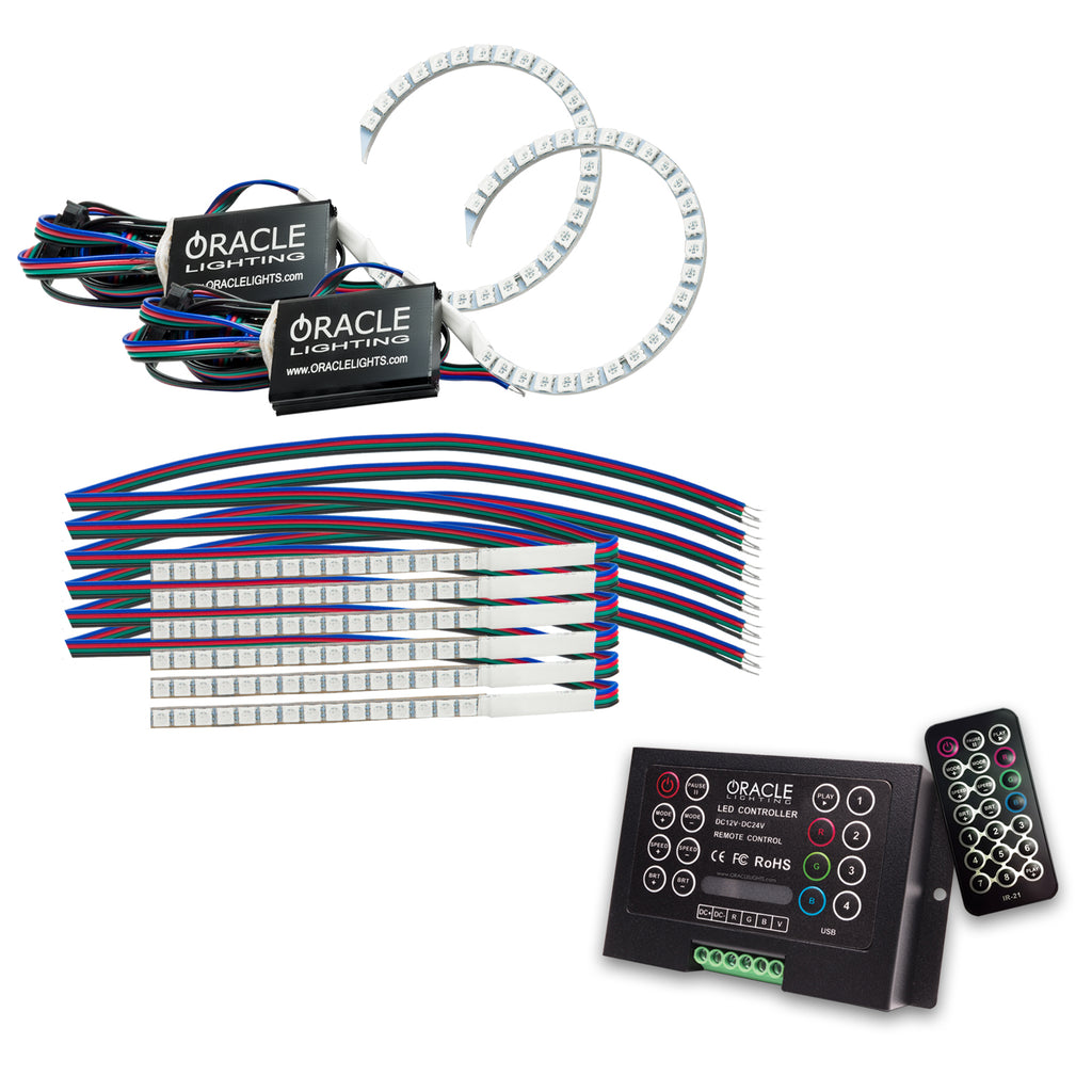 Oracle-18-21-Ford-Mustang-Drl-Upgrade-W-Halo-Kit---Colorshift-2