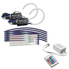 Load image into Gallery viewer, Oracle-18-21-Ford-Mustang-Drl-Upgrade-W-Halo-Kit---Colorshift-W-Simple-Controller