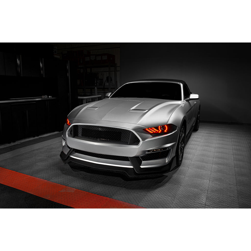 Oracle-18-21-Ford-Mustang-Dynamic-Drl-Upgrade-W-Halo-Kit--Sequential-Turn-Signal---Colorshift